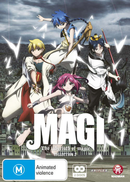 Magi - The Labyrinth Of Magic: Season 1 - Part 2 (3 DVD)