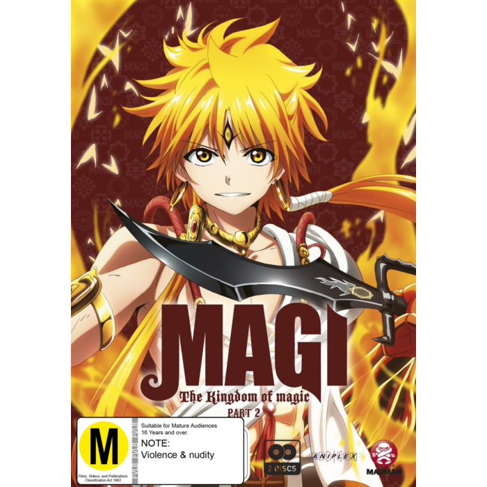 Magi: The Kingdom of Magic (Season 2) Part 2 (Eps 14-25)