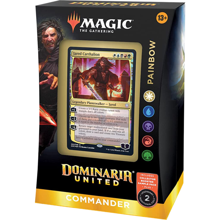 Magic The Gathering Dominaria United Painbow Commander Deck By Wizards Of The Coast Popcultcha