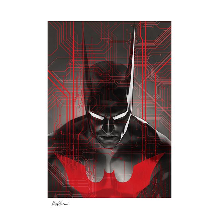 Batman Beyond | Batman Beyond Fine Art Print by Ben Oliver & Sideshow  Collectibles | Popcultcha