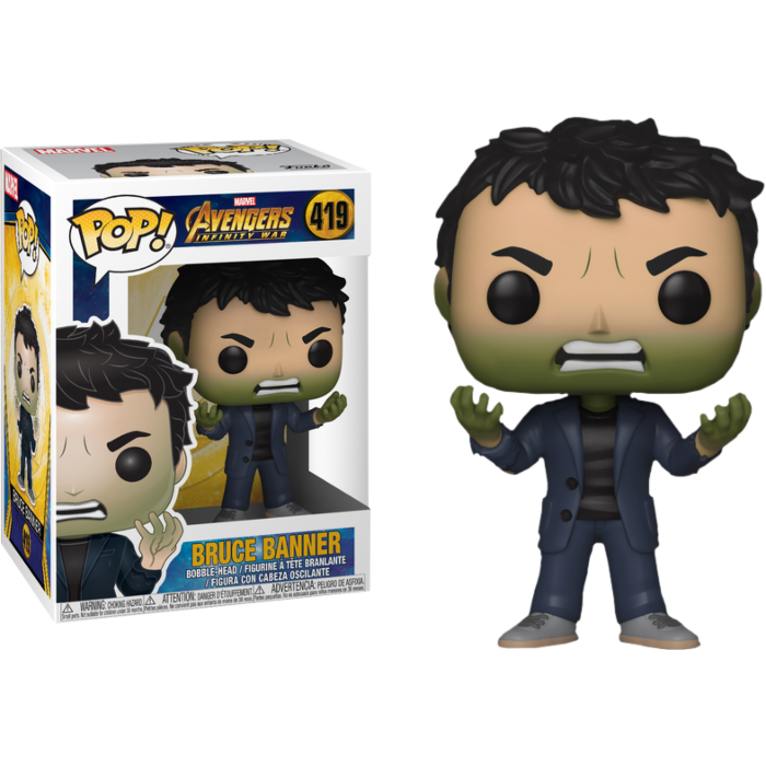 hulk and bruce banner funko pop