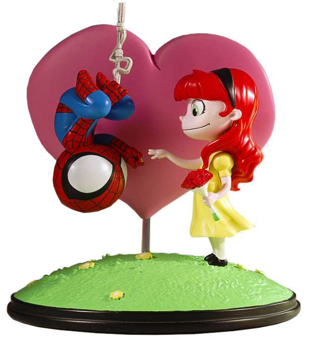 Marvel | Spider-Man & Mary Jane Animated 5” Statue by Gentle Giant |  Popcultcha