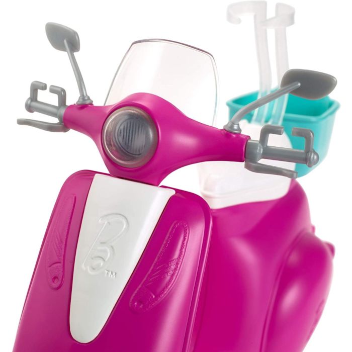 barbie with scooter