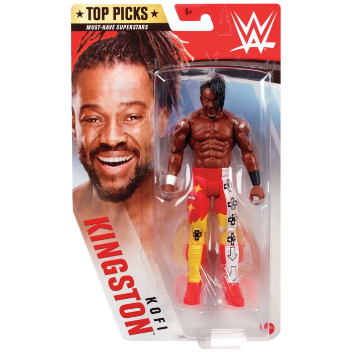 kofi kingston wrestling figure