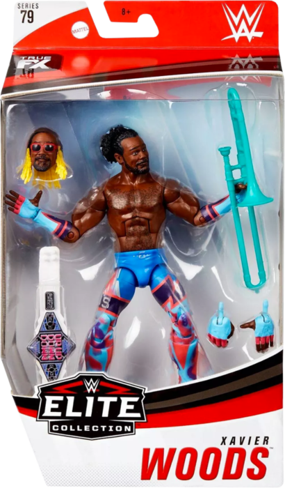 xavier woods wwe action figure