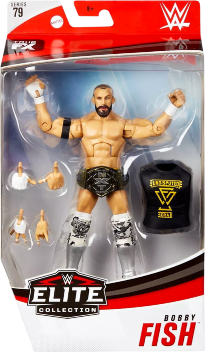 WWE - Bobby Fish Elite Collection 6” Action Figure by Mattel | Popcultcha