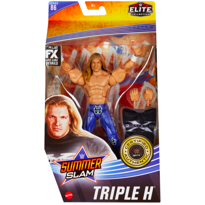 WWE - Triple H SummerSlam Elite Collection 6” Scale Action Figure (Series  86) by Mattel | Popcultcha