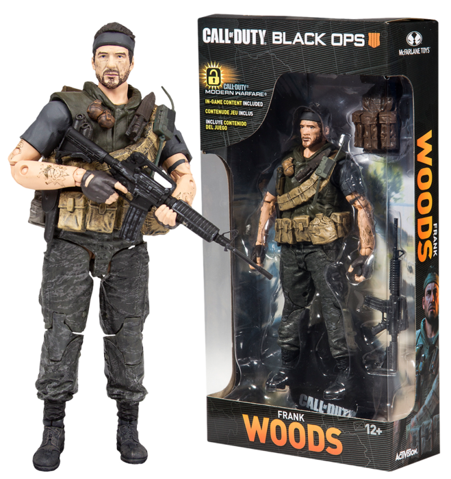 woods action figure