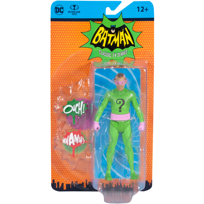Batman (1966) | The Riddler DC Retro 6” Scale Action Figure by McFarlane  Toys | Popcultcha