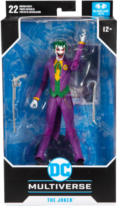Batman - The Joker Rebirth DC Multiverse 7” Action Figure by McFarlane ...