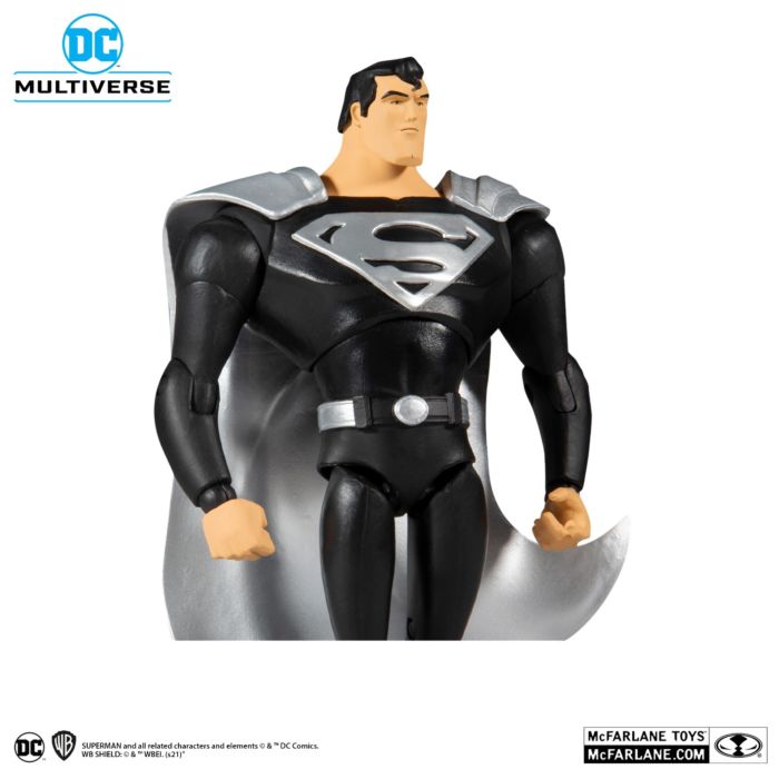 superman black suit action figure