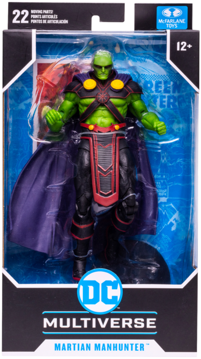 dc martian manhunter action figure