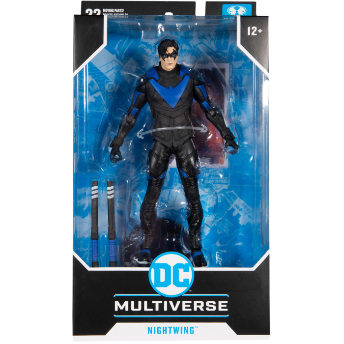 Gotham Knights | Nightwing DC Multiverse 7” Scale Action Figure by  McFarlane Toys | Popcultcha