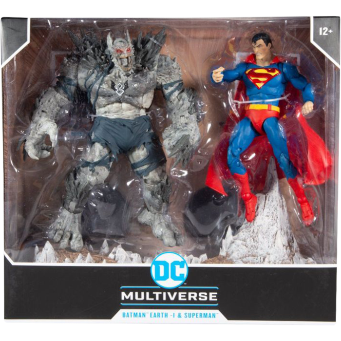 Dark Nights: Metal | Batman Earth-1 The Devastator vs. Superman 7” Scale  Action Figure 2-Pack by McFarlane Toys | Popcultcha