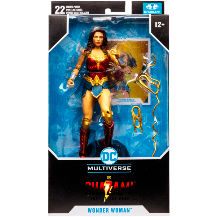 DC Multiverse 7 Shazam! Fury of the Gods Wonder Woman In-Hand Images