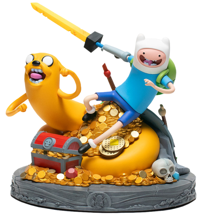 Adventure Time | Jake & Finn 8” Statue by Mondo | Popcultcha