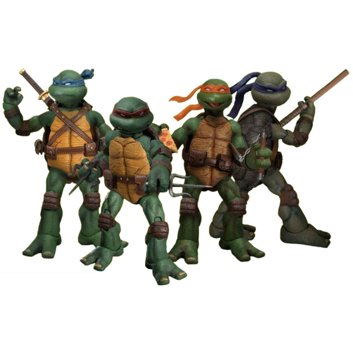 Teenage Mutant Ninja Turtles - Leonardo, Donatello, Raphael & Michelangelo  Deluxe One:12 Collective 1/12th Scale Action Figure Box Set by Mezco |  Popcultcha
