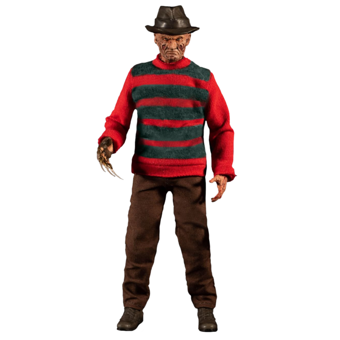 A nightmare on elm street rotocast freddy krueger action figure A Nightmare On Elm St Freddy Krueger One 12 Collective 1 12th Scale Action Figure By Mezco Popcultcha