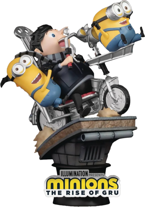 Minions 2 The Rise of Gru Rocket Bike D Stage 6 Statue by