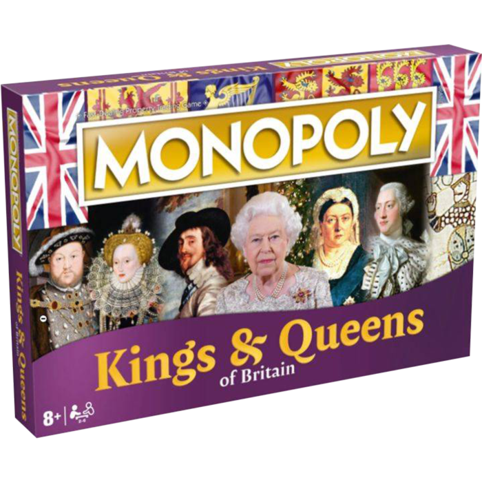 Monopoly - Kings & Queens Edition Board Game By Winning Moves | Popcultcha