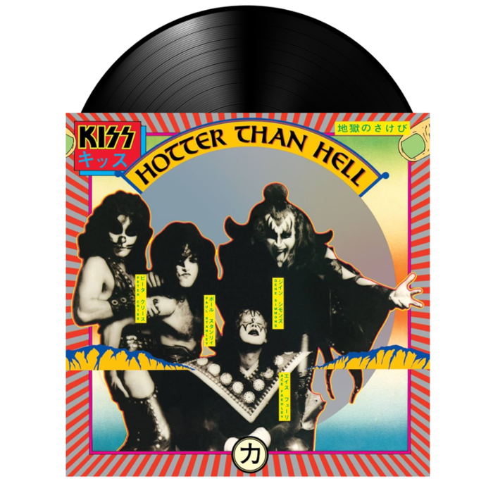 Kiss Hotter Than Hell Lp Vinyl Record By Mercury Records Popcultcha 