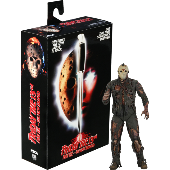 Ultimate Jason Voorhees Action Figure Friday The 13th Part 7 New Blood NECA
