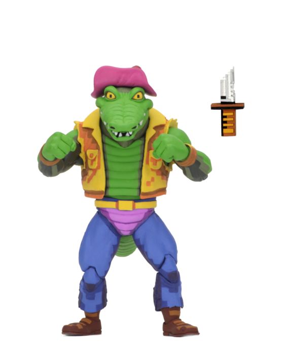 leatherhead ninja turtle figure