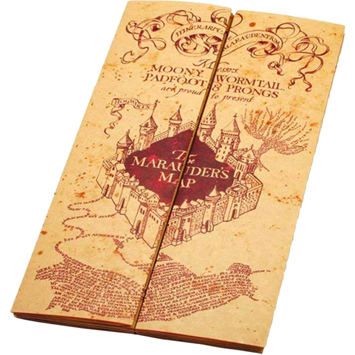 Harry Potter Marauders Map Wholesale Harried the Marauder's Map