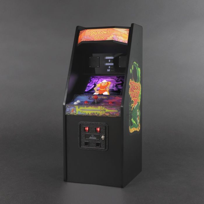Dragon S Lair Replicade 1 6th Scale Arcade Cabinet Replica By New Wave Toys Popcultcha