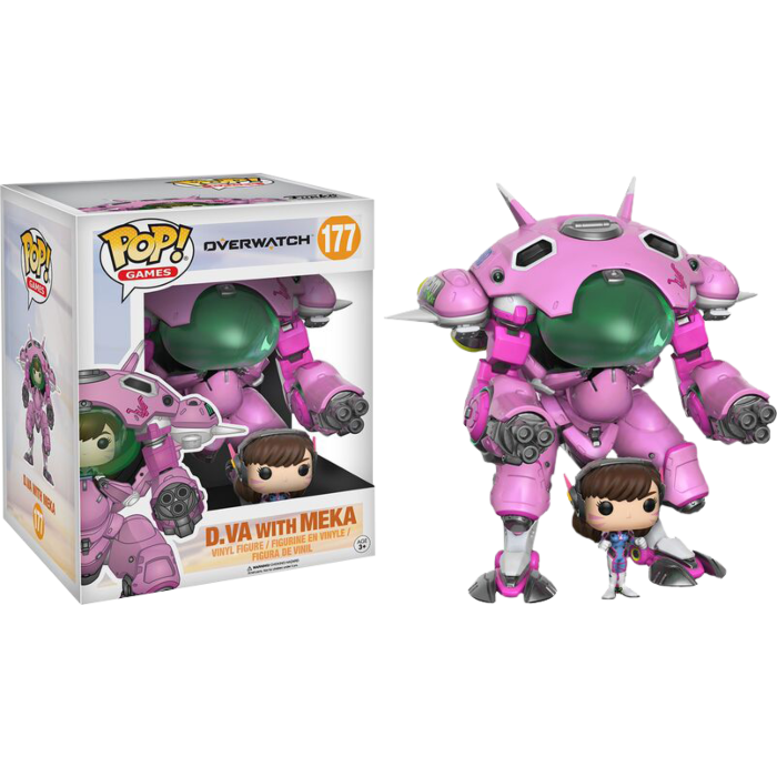 D.Va with Meka Pop! Vinyl Figure 