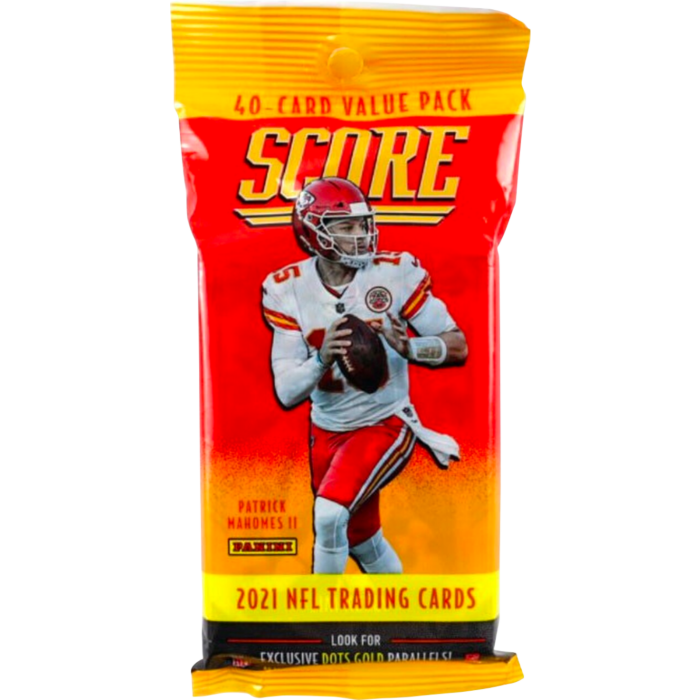 NFL Football - 2021 Panini Score Trading Cards Fat Pack (40 Cards) by ...