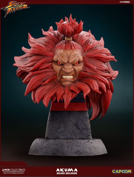 Pop Culture Shock Street Fighter Akuma Ultimate Statue Update