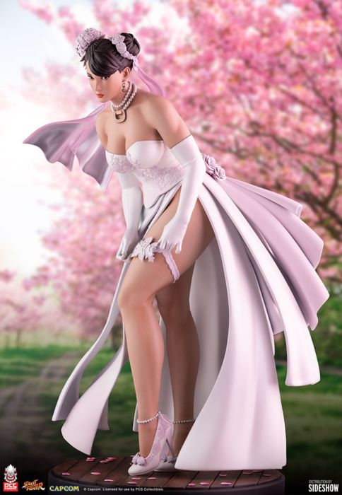 Street Fighter V Chun Li Wedding Season Pass 1 4 Scale Statue