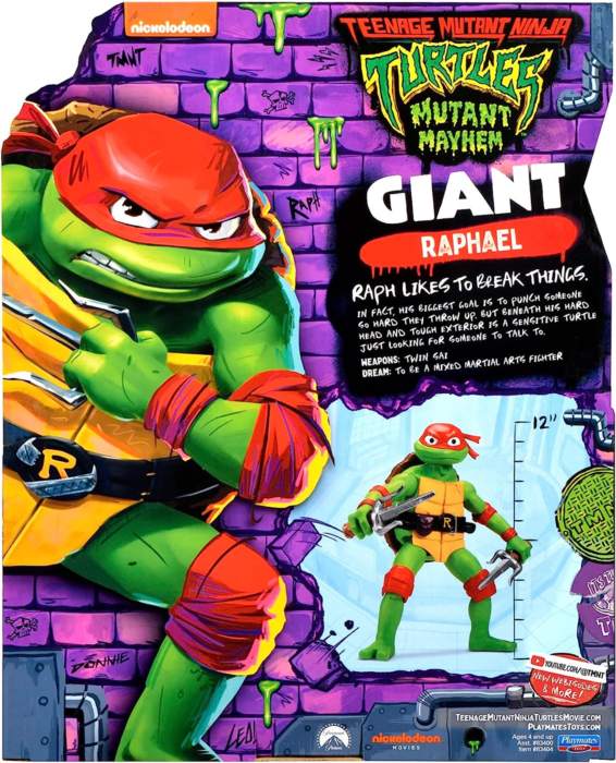 Teenage Mutant Ninja Turtles: Mutant Mayhem 10 Giant Megamutant Figure by  Playmates Toys