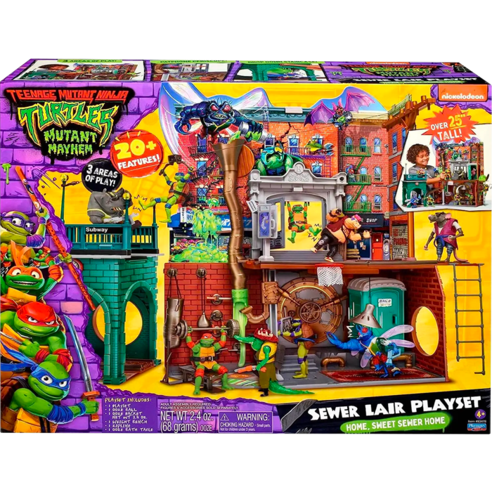 Ninja turtles secret sewer best sale lair playset