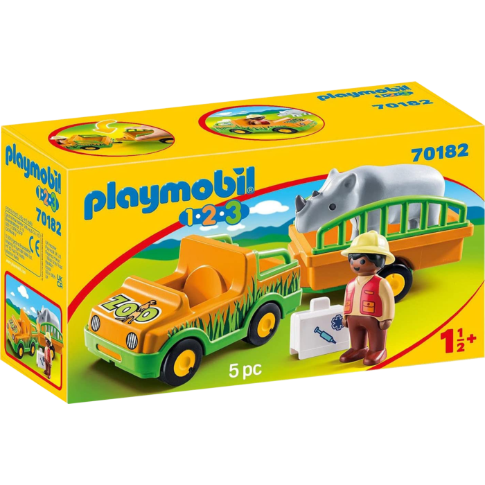 1 2 3 playmobil zoo