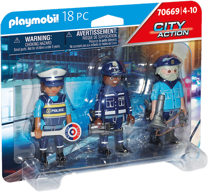 playmobil city action police set