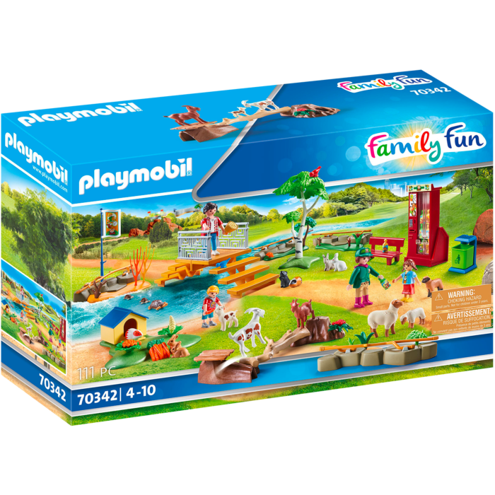 Playmobil: Family Fun - Petting Zoo Playset (70342) by Playmobil |  Popcultcha