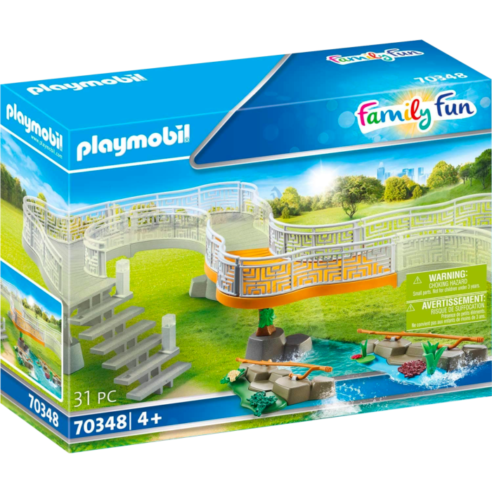 Playmobil: Family Fun - Zoo Viewing Platform Extension Playset Accessory  (70348) by Playmobil | Popcultcha