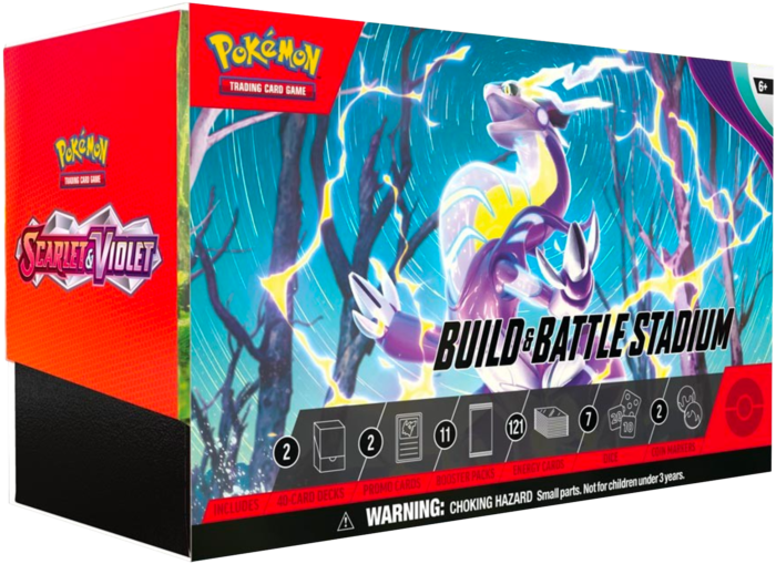 Pokemon - Scarlet & Violet 1 Build & Battle Stadium Box By The Pokemon ...