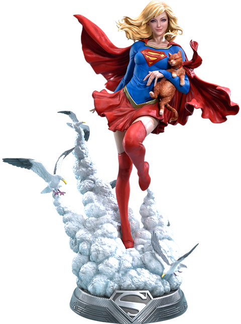 Superman | Supergirl 1/3 Scale Statue by Prime 1 Studio | Popcultcha