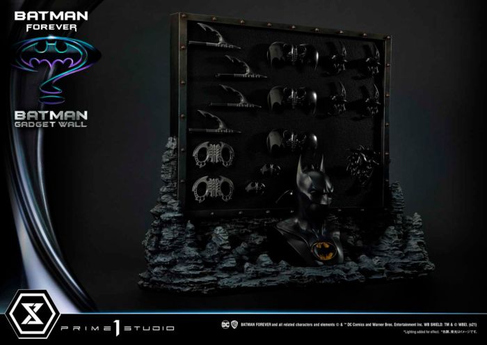 Batman Forever Batman Gadget Wall 1 3 Scale Statue by Prime 1