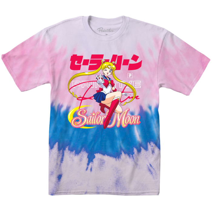 Sailor Moon - Sailor Moon x Primitive Guardian Pink Tie-Dye T-Shirt by ...