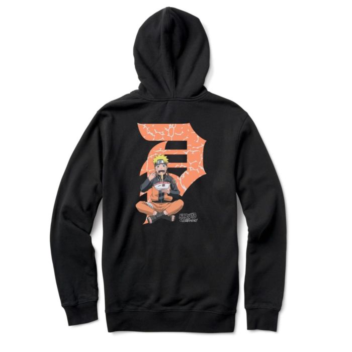 Primitive x naruto dirty p black hoodie sales