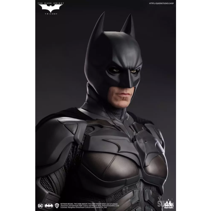 The Dark Knight - Batman Christian Bale 1:1 Scale Life Size Statue by Queen  Studios