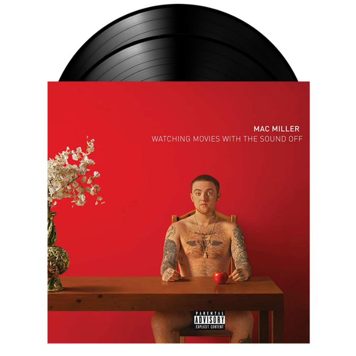 Mac Miller - Watching Movies with the Sound Off 2xLP Vinyl Record By  Rostrum Records