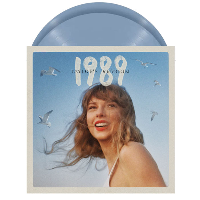 Taylor Swift, 1989 (Taylor's Version) 2xLP Vinyl Record (Crystal Skies  Blue Coloured Vinyl) by Republic Records