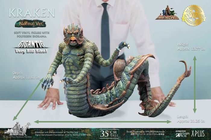 1:12 Clash of the Titans KRAKEN 1/12 Scale Miniature Box 1980 