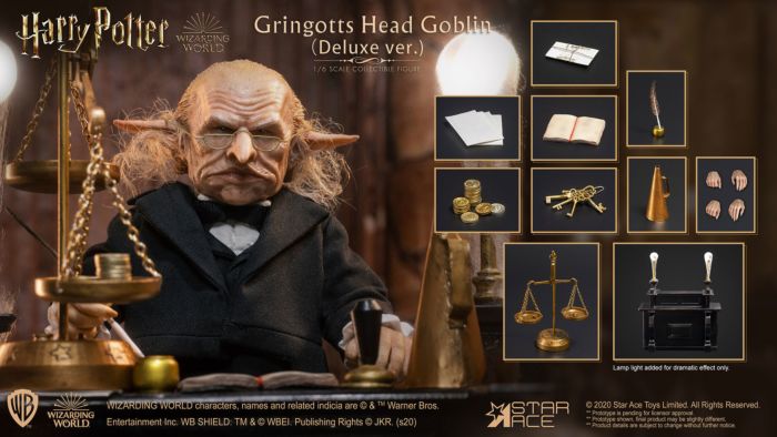 Harry Potter and the Philosopher's Stone | Gringotts Head Goblin