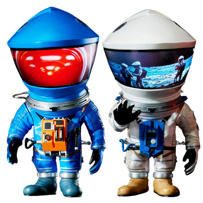 2001: A Space Odyssey | Astronaut Silver & Blue Defo-Real 6” Vinyl Figure by Star Ace Toys | Popcultcha